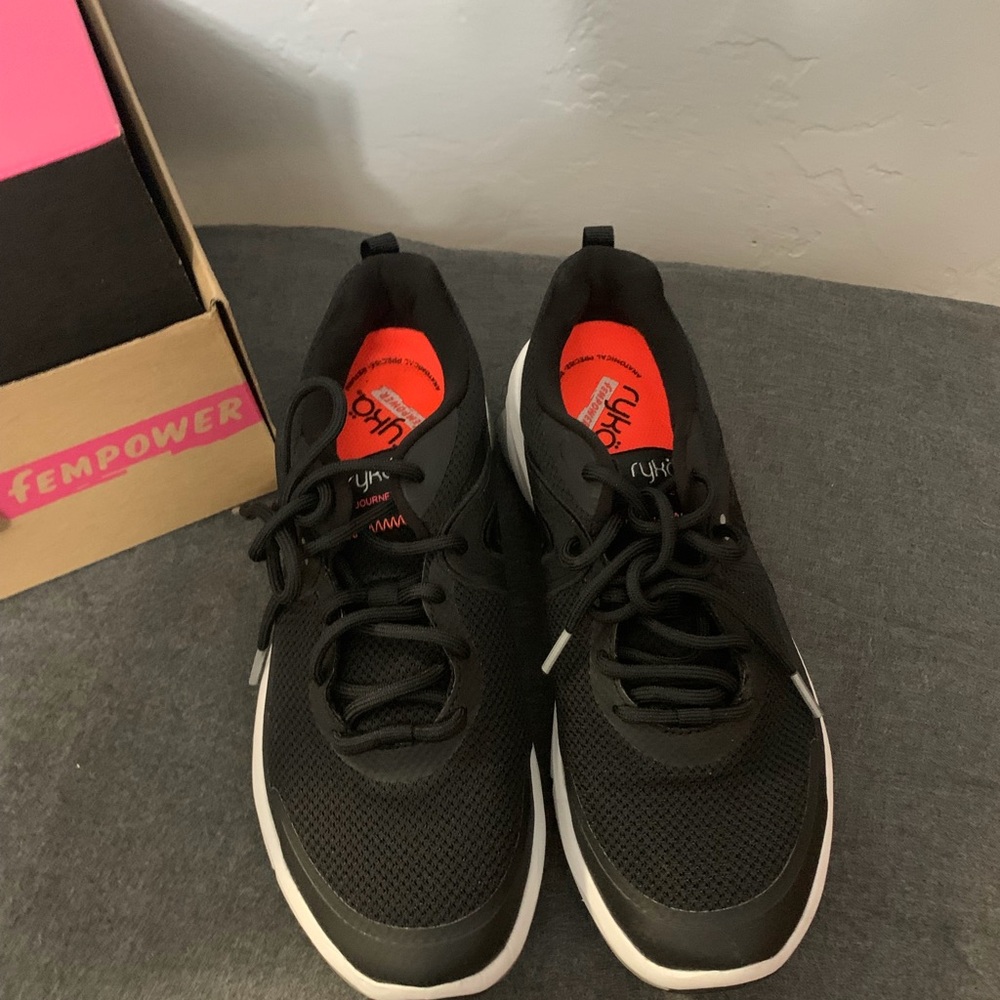 Ryka Black and Red Women's Shoes